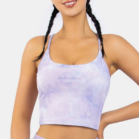 Yubatuo Lingerie for Women Sports Bra Padded Cross Back Backless Sports Bra Crop Top for Yoga Fitness
Yubatuo Lingerie for Women Sports Bra Padded Cross Back Backless Sports Bra Crop Top for Yoga Fitness