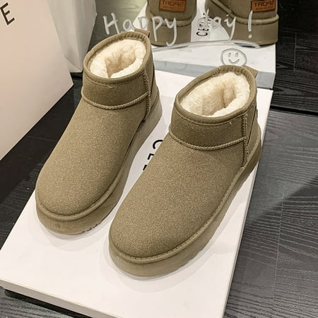 Short boots 2024 winter new round head thick bottom comfortable casual solid color snow boots vintage fleece-lined thick cotton shoes women‘s shoes
Short boots 2024 winter new round head thick bottom comfortable casual solid color snow boots vintage fleece-lined thick cotton shoes women‘s shoes