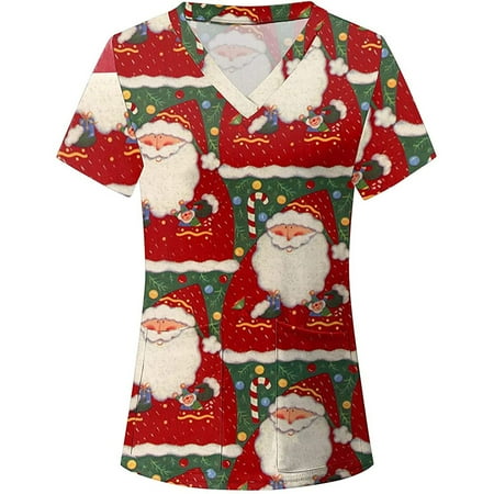 Polyester Scrubs Ladie s Plus Size Graphic Modern Deep V Neck Nurse Blouse Fitted Spring School Wrap Stretch Short Sleeve Scrub Woman
Polyester Scrubs Ladie s Plus Size Graphic Modern Deep V Neck Nurse Blouse Fitted Spring School Wrap Stretch Short Sleeve Scrub Woman