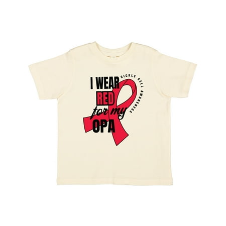 Inktastic Sickle Cell Awareness I Wear Red For My Opa Gift Toddler Boy or Toddler Girl T-Shirt
Inktastic Sickle Cell Awareness I Wear Red For My Opa Gift Toddler Boy or Toddler Girl T-Shirt