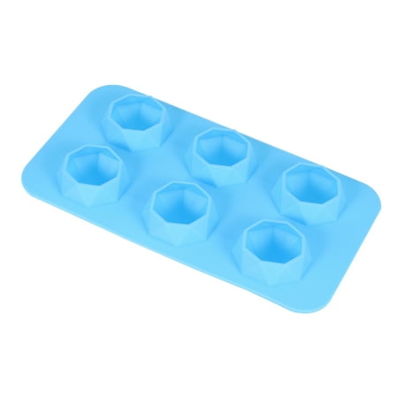 6 Lattices Silicone Ice Mold Diamond Shape Ice Cube Tray Ice Cube Maker for Whiskey Iced Coffee (Sky Blue)
6 Lattices Silicone Ice Mold Diamond Shape Ice Cube Tray Ice Cube Maker for Whiskey Iced Coffee (Sky Blue)
