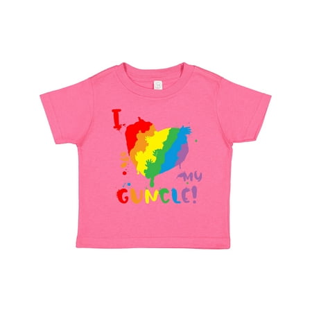 Inktastic Pride Heart Kid Finger Paint I Love My Guncle! Gift Toddler Boy or Toddler Girl T-Shirt
Inktastic Pride Heart Kid Finger Paint I Love My Guncle! Gift Toddler Boy or Toddler Girl T-Shirt