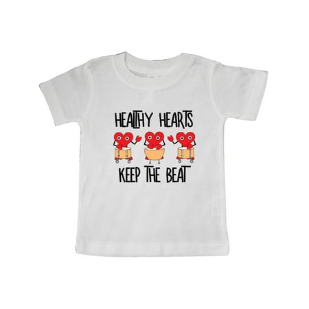 Inktastic Healthy Hearts Gift Baby Boy or Baby Girl T-Shirt