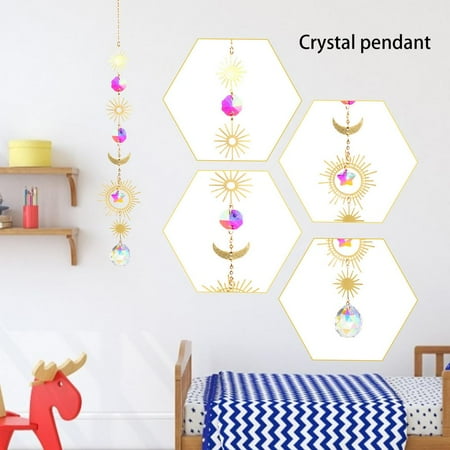 Lacyie Crystal Suncatchers Pendants Colorful Crystals Glass Pendants Chandelier Hanging Ornament Diamond Hanging Ornament Rainbow Maker for Home Office Garden Decoration convenient
Lacyie Crystal Suncatchers Pendants Colorful Crystals Glass Pendants Chandelier Hanging Ornament Diamond Hanging Ornament Rainbow Maker for Home Office Garden Decoration convenient