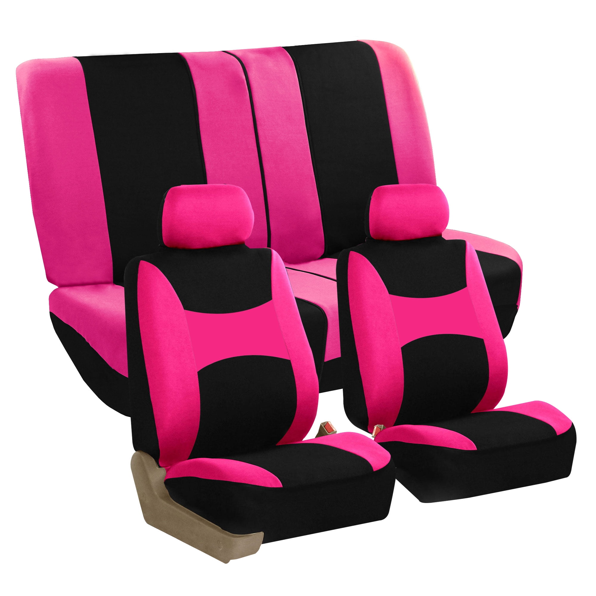 pink car seat covers walmart