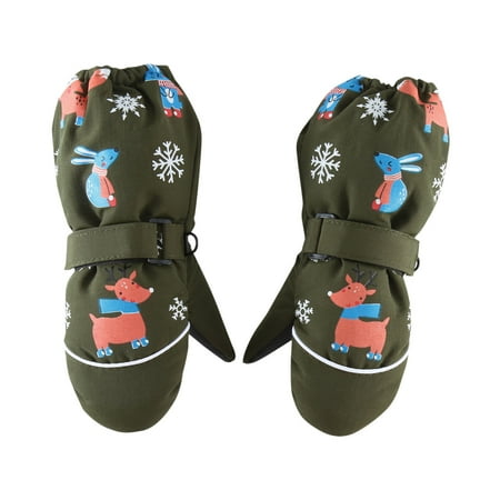 Dyfzdhu Toddler Kids Baby Boys Girls Thick Warm Outdoor Ski Gloves Snow Mittens Green
Dyfzdhu Toddler Kids Baby Boys Girls Thick Warm Outdoor Ski Gloves Snow Mittens Green