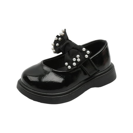 Honeeladyy Toddler Kid Shoes Toddler Shoes Baby Girls Cute Fashion Pearl Bow Non-slip Round Head Small Leather Princess Shoes Black Discount
Honeeladyy Toddler Kid Shoes Toddler Shoes Baby Girls Cute Fashion Pearl Bow Non-slip Round Head Small Leather Princess Shoes Black Discount