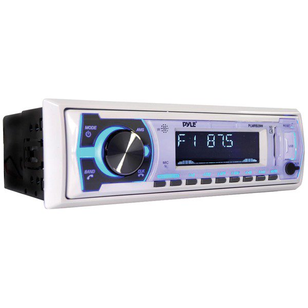Pyle® Pyle® Digital Marine Stereo Receiver With ® (white)