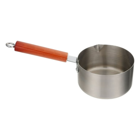Thicken Stockpot Household Cooking Pot Mini Pot Baby Food Pot Milk Stockpot1Pc Professional Milk Stockpot Household Baby Food Cooking Pot with Wood Handle (Silver)
Thicken Stockpot Household Cooking Pot Mini Pot Baby Food Pot Milk Stockpot1Pc Professional Milk Stockpot Household Baby Food Cooking Pot with Wood Handle (Silver)