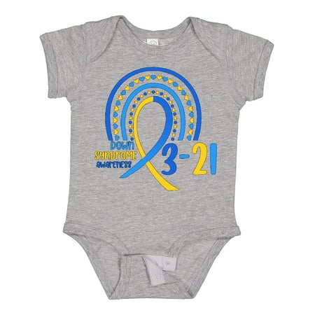 Inktastic 3-21 World Down Syndrome Day Blue and Yellow Rainbow Ribbon Gift Baby Boy or Baby Girl Bodysuit
Inktastic 3-21 World Down Syndrome Day Blue and Yellow Rainbow Ribbon Gift Baby Boy or Baby Girl Bodysuit