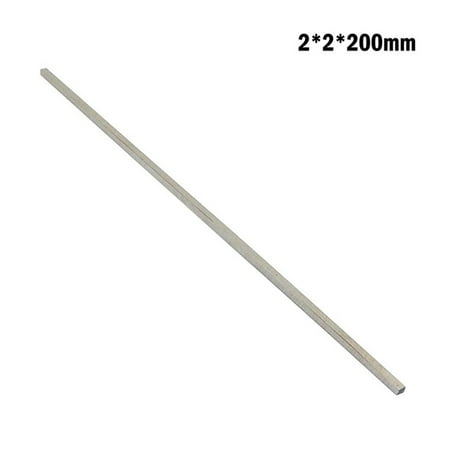 White Steel Bar CNC Lathe Tools HSS Square Steel Bar 200mm for Milling Turning