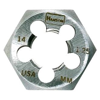 IRWIN 7350 - 14 mm-1.50 Hanson Metric HCS Solid Hexagon Re-Threading Die