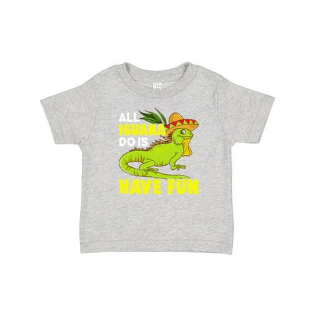 Inktastic Iguana Funny Pet Gift Toddler Boy or Toddler Girl T-Shirt