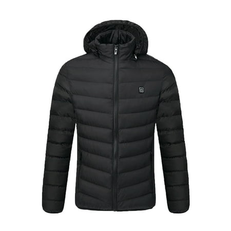 USB Electric Heating Jacket 9 Zone Heating Coat for Fishing Skiing Camping