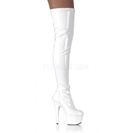 Adore-3000 6 1/2 Plain Stretch Thigh Boot