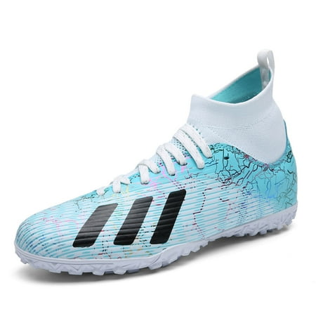 Earlde Boys Mens Soccer Shoes Football Boots Cleats High-Top Spikes Soccer Shoes Boys Outdoor Indoor Athletic Training Sneakers
Earlde Boys Mens Soccer Shoes Football Boots Cleats High-Top Spikes Soccer Shoes Boys Outdoor Indoor Athletic Training Sneakers