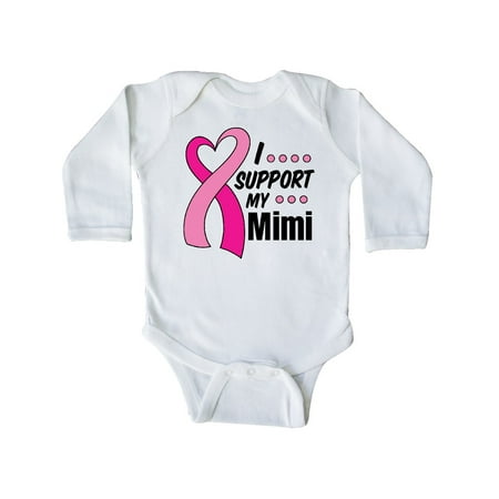 Inktastic Breast Cancer Awareness I Support My Mimi with Pink Ribbon Gift Baby Boy or Baby Girl Long Sleeve Bodysuit
Inktastic Breast Cancer Awareness I Support My Mimi with Pink Ribbon Gift Baby Boy or Baby Girl Long Sleeve Bodysuit