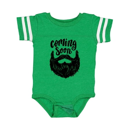 Inktastic Beard Coming Soon Gift Baby Boy Bodysuit
