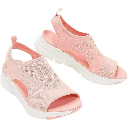 bangyoudaoo Sorosis Washable Slingback Orthopedic Slide Sport Sandals for Women Summer Comfortable Sports Knit Sandals Gradation Thick Bottom Fish Mouth Beach Casual Sandals Mesh Soft Sole Shoes
bangyoudaoo Sorosis Washable Slingback Orthopedic Slide Sport Sandals for Women Summer Comfortable Sports Knit Sandals Gradation Thick Bottom Fish Mouth Beach Casual Sandals Mesh Soft Sole Shoes