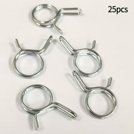 GLFILL 25Pcs Dual Line Hose Clip Spring Fuel Clip | Silicone Hose Air With Vacuum Hose
GLFILL 25Pcs Dual Line Hose Clip Spring Fuel Clip | Silicone Hose Air With Vacuum Hose