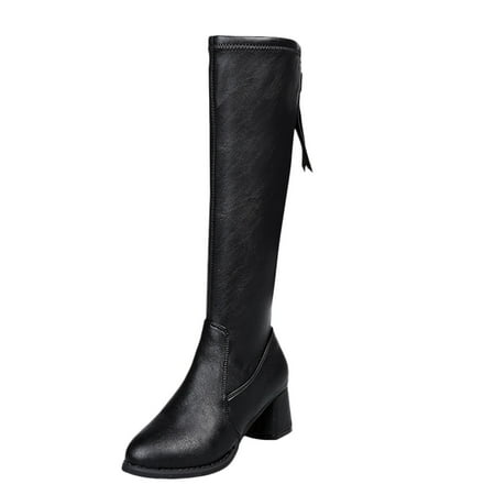 fvwitlyh Boots for Women Water Boots Women Wide Calf Womens Shoes Fashion Leather Back Zipper Solid Color Womens Wide Calf Rain Boots Size 10
fvwitlyh Boots for Women Water Boots Women Wide Calf Womens Shoes Fashion Leather Back Zipper Solid Color Womens Wide Calf Rain Boots Size 10