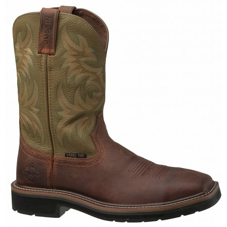 Justin Men s Driller Western Work Boot Steel Toe Dark Brown 13 EE US
Justin Men s Driller Western Work Boot Steel Toe Dark Brown 13 EE US