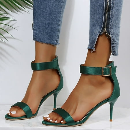 Sandals Spring And Summer Large Size Simple Solid Color Peep Toe High Heels Casual Women Sandals
Sandals Spring And Summer Large Size Simple Solid Color Peep Toe High Heels Casual Women Sandals