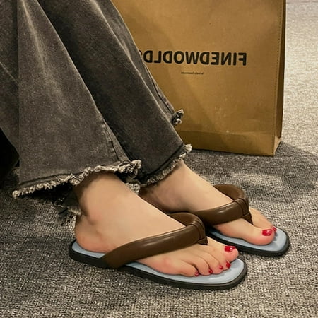 Slippers for Women Gnobogi Women s Foot Clip Mules Casual Shoes Beach Wear Comfortable Sandals Flat Slippers
Slippers for Women Gnobogi Women s Foot Clip Mules Casual Shoes Beach Wear Comfortable Sandals Flat Slippers