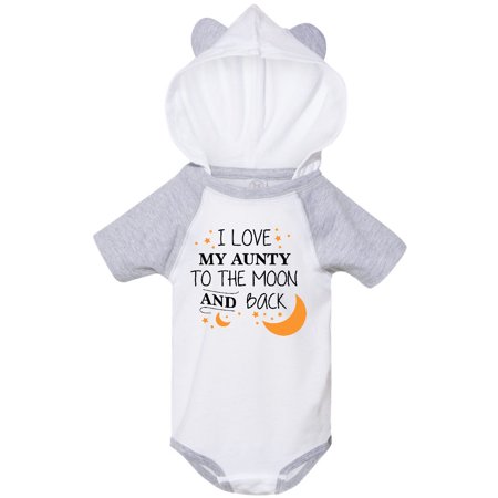 Inktastic I Love My Aunty To The Moon and Back Gift Baby Boy or Baby Girl Bodysuit
Inktastic I Love My Aunty To The Moon and Back Gift Baby Boy or Baby Girl Bodysuit