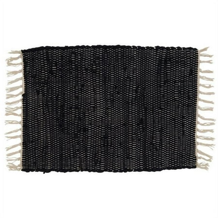 SARO 3332.BK1420B 14 x 20 in. Oblong Cotton Placemats with Black Chindi Design - Set of 4
SARO 3332.BK1420B 14 x 20 in. Oblong Cotton Placemats with Black Chindi Design - Set of 4