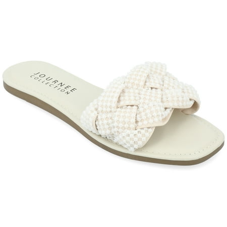 Journee Collection Womens Railley Tru Comfort Foam Slip On Slide Flat Sandals
Journee Collection Womens Railley Tru Comfort Foam Slip On Slide Flat Sandals