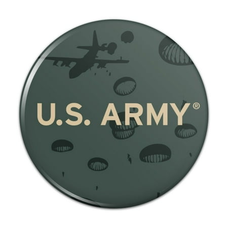 U.S. Army Parachutes Kitchen Refrigerator Locker Button Magnet
U.S. Army Parachutes Kitchen Refrigerator Locker Button Magnet