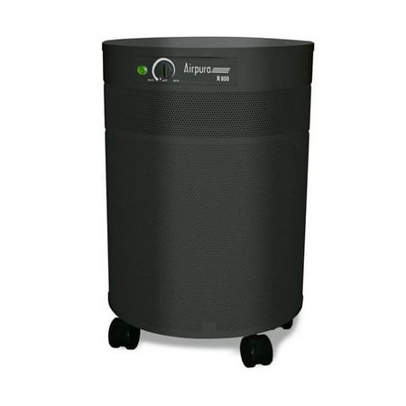 Air Purifier w True HEPA Filter in Black