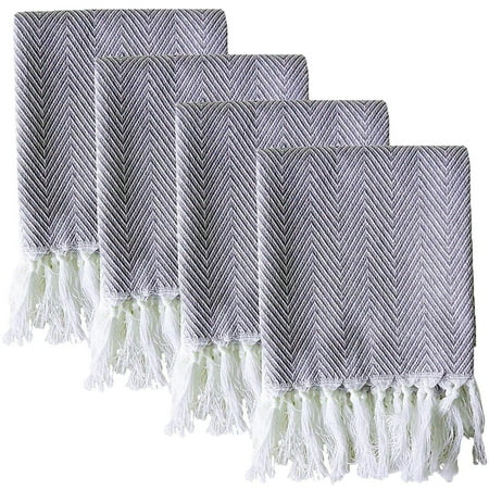 4PCS Tassel Woven Fabric Napkin Placemat Wave Pattern Yarn-Dyed Tea Towel Farmhouse Decor Towels Decorative 40*60cm Purple
4PCS Tassel Woven Fabric Napkin Placemat Wave Pattern Yarn-Dyed Tea Towel Farmhouse Decor Towels Decorative 40*60cm Purple