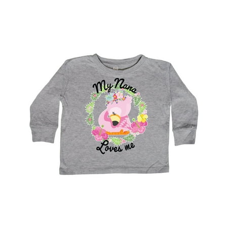Inktastic Baby Flamingo My Nana Loves Me with Flower Wreath Gift Toddler Boy or Toddler Girl Long Sleeve T-Shirt
Inktastic Baby Flamingo My Nana Loves Me with Flower Wreath Gift Toddler Boy or Toddler Girl Long Sleeve T-Shirt