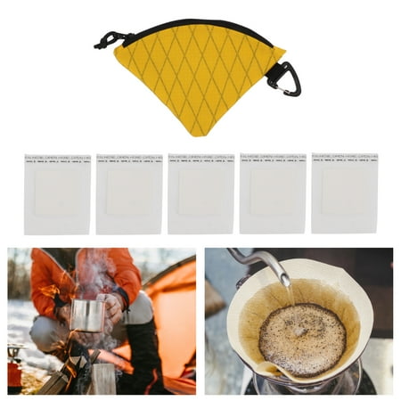 FAGINEY Coffee Filter Paper Storage Bag Waterproof Coffee Filter Paper Bag Nylon Coffee Filter Paper Storage Bag Waterproof Outdoor Reusable Coffee Filter Paper Pouch
FAGINEY Coffee Filter Paper Storage Bag Waterproof Coffee Filter Paper Bag Nylon Coffee Filter Paper Storage Bag Waterproof Outdoor Reusable Coffee Filter Paper Pouch