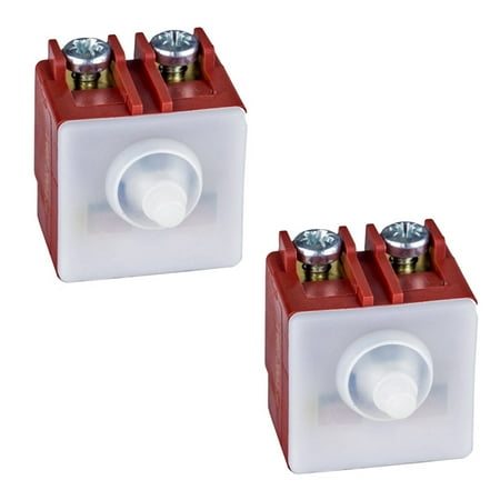 Bosch 2 Pack of Angle Grinder Replacement On/Off Switches # 1607200146-2PK
