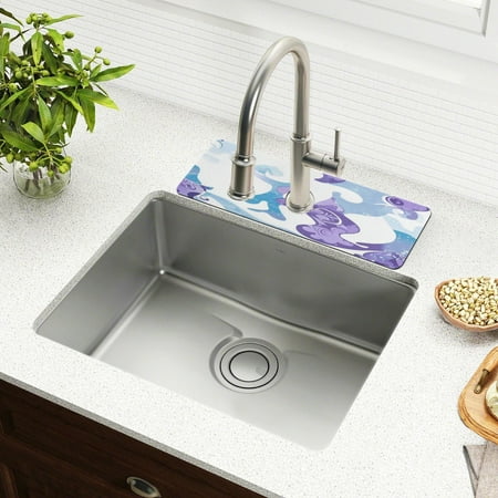 Blue and Purple Painting Kitchen Sink Splash Guard Faucet Drying Mat for Bathroom Washing Table Kitchen Supplies
Blue and Purple Painting Kitchen Sink Splash Guard Faucet Drying Mat for Bathroom Washing Table Kitchen Supplies
