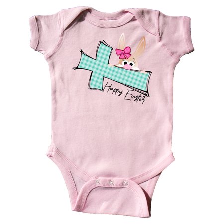 Inktastic Happy Easter Cute Peeking Bunny and Plaid Cross Gift Baby Boy or Baby Girl Bodysuit
Inktastic Happy Easter Cute Peeking Bunny and Plaid Cross Gift Baby Boy or Baby Girl Bodysuit