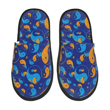 Silkie Colorful Yin Yang Slippers for women and Men House Shoes for Unisex Indoor House Shoes-Large
Silkie Colorful Yin Yang Slippers for women and Men House Shoes for Unisex Indoor House Shoes-Large