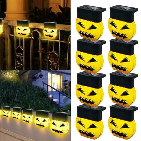Mittory 8PCS New Solar Pum Pkin Lights Halloween Garden Fence Fence Steps Decoration LED Lights Halloween Decorations The Deals are Finally Here
Mittory 8PCS New Solar Pum Pkin Lights Halloween Garden Fence Fence Steps Decoration LED Lights Halloween Decorations The Deals are Finally Here
