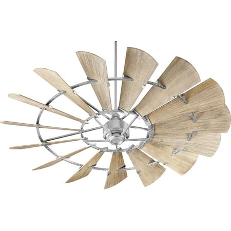 Quorum International 97215 72 15 Blade Indoor Ceiling Fan - Galvanized 
Quorum International 97215 72 15 Blade Indoor Ceiling Fan - Galvanized