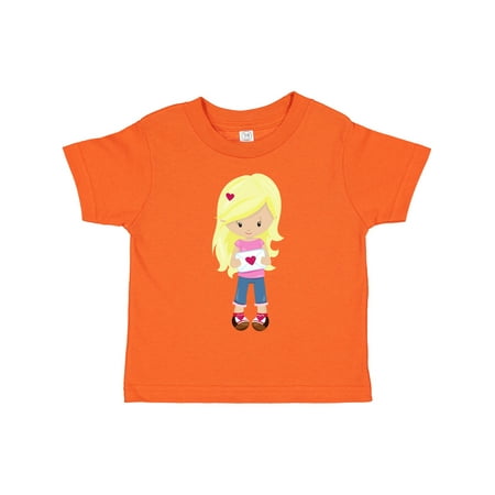 Inktastic Valentine s Day Girl Girl in Love Blonde Hair Gift Toddler Toddler Girl T-Shirt
Inktastic Valentine s Day Girl Girl in Love Blonde Hair Gift Toddler Toddler Girl T-Shirt