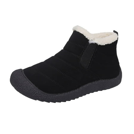 Qufokar Knee High Heel Boots Women Womens Winter Fashion Ladies Fashion Solid Color Suede Shoes Plush Warm Flat Comfortable Cotton Boots
Qufokar Knee High Heel Boots Women Womens Winter Fashion Ladies Fashion Solid Color Suede Shoes Plush Warm Flat Comfortable Cotton Boots