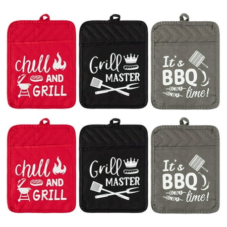 R HORSE 6Pcs Pot Holder with Pocket Funny BBQ Pocket
R HORSE 6Pcs Pot Holder with Pocket Funny BBQ Pocket