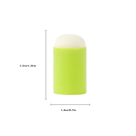 Rdeuod Diy Sponge Finger Painting Hand Account Ink Pad Cover Applicator