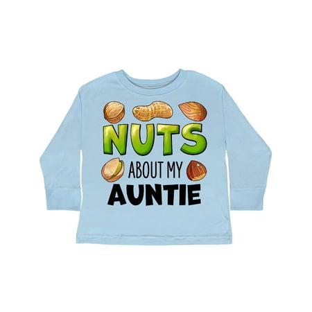 Inktastic Nuts About My Auntie Peanut Almond Pistachio Gift Toddler Boy or Toddler Girl Long Sleeve T-Shirt
Inktastic Nuts About My Auntie Peanut Almond Pistachio Gift Toddler Boy or Toddler Girl Long Sleeve T-Shirt