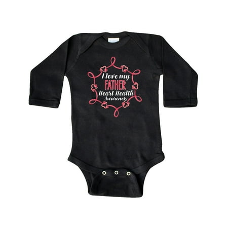 Inktastic I Love My Father Heart Health Awareness Gift Baby Boy or Baby Girl Long Sleeve Bodysuit
Inktastic I Love My Father Heart Health Awareness Gift Baby Boy or Baby Girl Long Sleeve Bodysuit