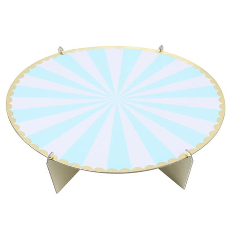Single-Tier Cake Stands Stripe Pattern Paper Cupcake Tray Snack Storage Rack Display Stand (Green)
Single-Tier Cake Stands Stripe Pattern Paper Cupcake Tray Snack Storage Rack Display Stand (Green)