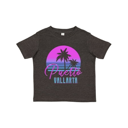 Inktastic Retro 80s Puerto Vallarta Gift Toddler Boy or Toddler Girl T-Shirt